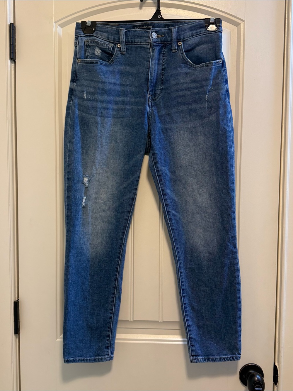 Lucky‎ Brand Womens Blue Jeans Size 8/29 Pockets Bridgette High-Rise Skinny Soft